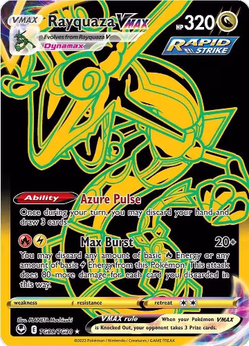 Rayquaza VMAX (Secret) (TG29/TG30) — card price