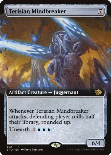 Terisian Mindbreaker (Extended Art) (322), The Brothers' War — Magic card price