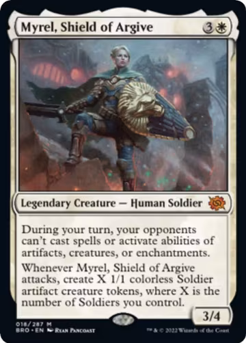 Myrel, Shield of Argive (18), The Brothers' War — Magic card price
