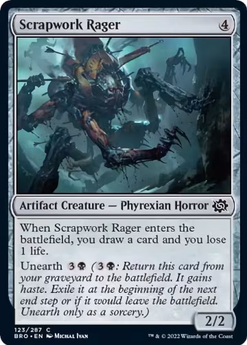 Scrapwork Rager (123), The Brothers' War — Magic card price