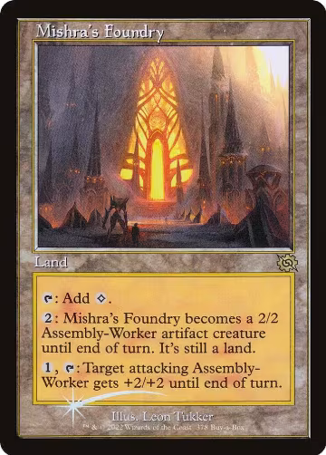 Mishra's Foundry (378), Buy-A-Box Promos — Magic card price
