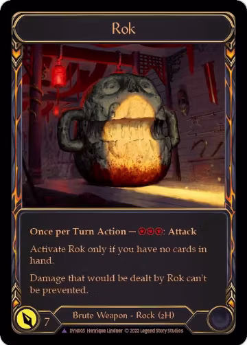 Rok (Marvel) (DYN005), Dynasty — Flesh & Blood card price
