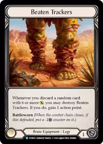 Beaten Trackers (DYN006), Dynasty — Flesh & Blood card price