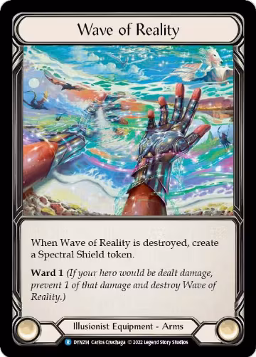 Wave of Reality (DYN214), Dynasty — Flesh & Blood card price
