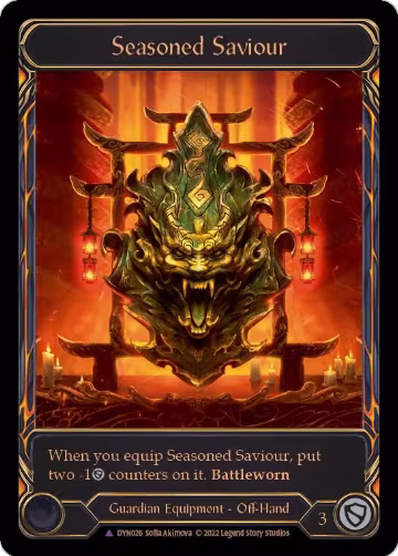 Seasoned Saviour (Marvel) (DYN026), Dynasty — Flesh & Blood card price
