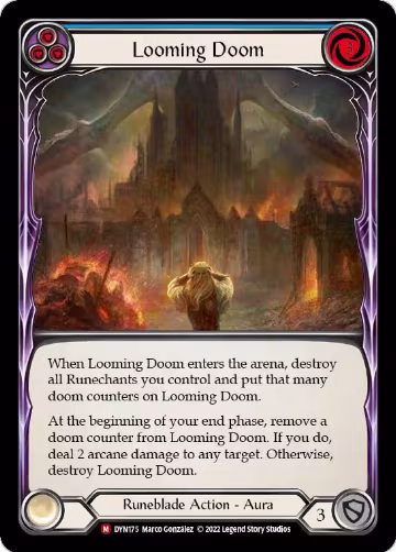 Looming Doom (DYN175), Dynasty — Flesh & Blood card price