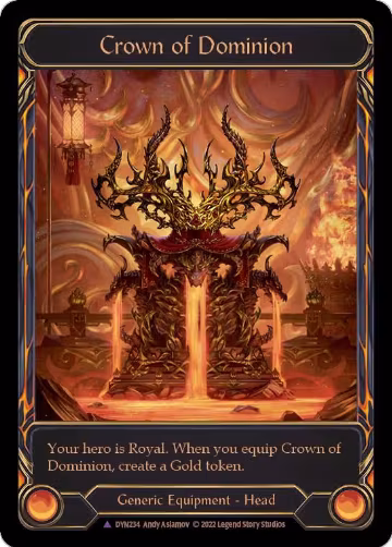 Crown of Dominion (Marvel) (DYN234) — card price