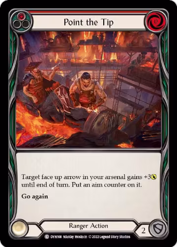 Point the Tip (Red) (DYN168), Dynasty — Flesh & Blood card price