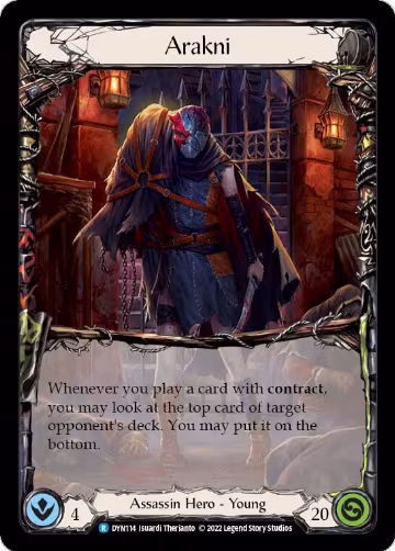 Arakni (DYN114), Dynasty — Flesh & Blood card price
