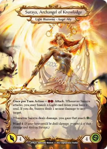 Invoke Suraya // Suraya, Archangel of Knowledge (Marvel) (DYN212) — card price