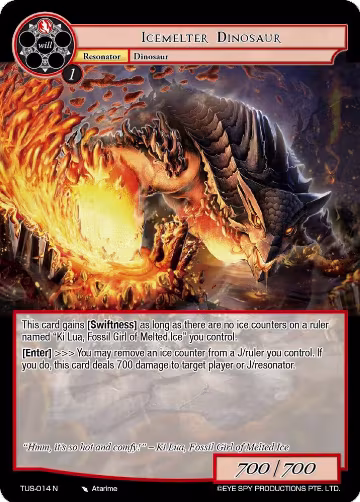 Icemelter Dinosaur (TUS-014 N), The Underworld of Secrets — Force of Will card price