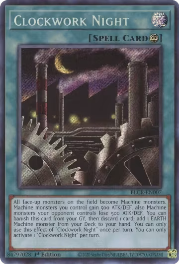 Clockwork Night (BLCR-EN007), Battles of Legend: Crystal Revenge — Yu-Gi-Oh! card price