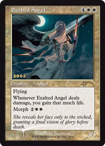 Exalted Angel (10), 30th Anniversary Promos — Magic card price