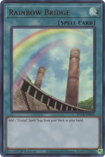 Rainbow Bridge (BLCR-EN055), Battles of Legend: Crystal Revenge — Yu-Gi-Oh! card price