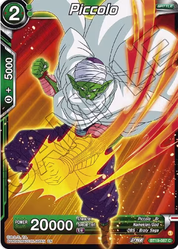 Piccolo (BT19-087), Fighter's Ambition — DB Super card price