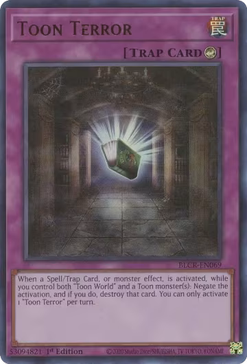 Toon Terror (BLCR-EN069), Battles of Legend: Crystal Revenge — Yu-Gi-Oh! card price