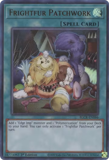 Frightfur Patchwork (BLCR-EN086), Battles of Legend: Crystal Revenge — Yu-Gi-Oh! card price