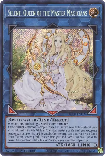 Selene, Queen of the Master Magicians (BLCR-EN092), Battles of Legend: Crystal Revenge — Yu-Gi-Oh! card price