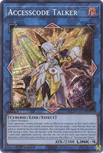 Accesscode Talker (BLCR-EN093), Battles of Legend: Crystal Revenge — Yu-Gi-Oh! card price