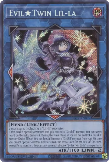 Evil Twin Lil-la (BLCR-EN097), Battles of Legend: Crystal Revenge — Yu-Gi-Oh! card price