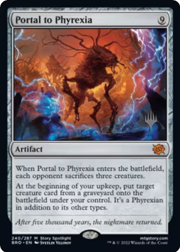 Portal to Phyrexia (240), Promo Pack: The Brothers' War — Magic card price