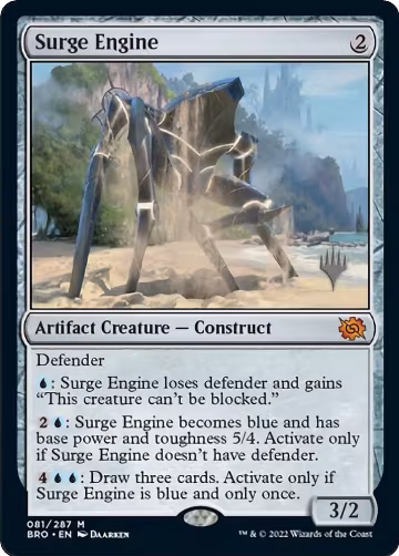 Surge Engine (81), Promo Pack: The Brothers' War — Magic card price