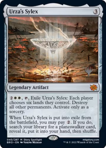 Urza's Sylex (40), Promo Pack: The Brothers' War — Magic card price