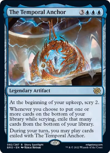 The Temporal Anchor (82), Promo Pack: The Brothers' War — Magic card price