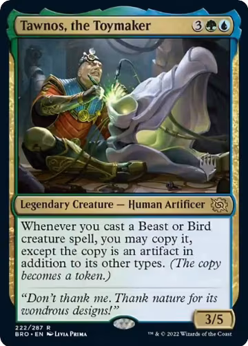 Tawnos, the Toymaker (222), Promo Pack: The Brothers' War — Magic card price