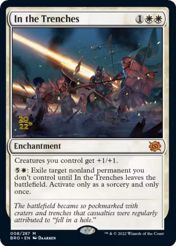 In the Trenches (8), Prerelease Cards — Magic card price