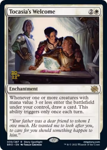 Tocasia's Welcome (30), Prerelease Cards — Magic card price