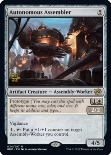 Autonomous Assembler (34), Prerelease Cards — Magic card price