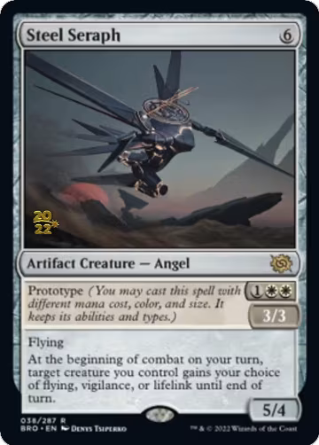 Steel Seraph (38), Prerelease Cards — Magic card price