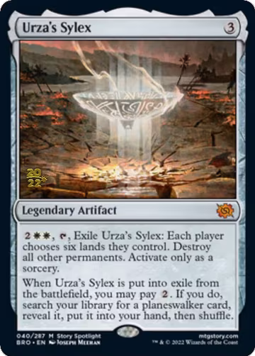 Urza's Sylex (40), Prerelease Cards — Magic card price
