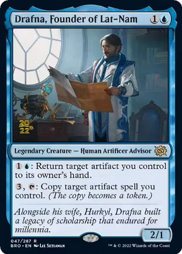 Drafna, Founder of Lat-Nam (47), Prerelease Cards — Magic card price