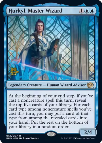 Hurkyl, Master Wizard (51), Prerelease Cards — Magic card price