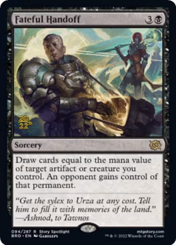 Fateful Handoff (94), Prerelease Cards — Magic card price