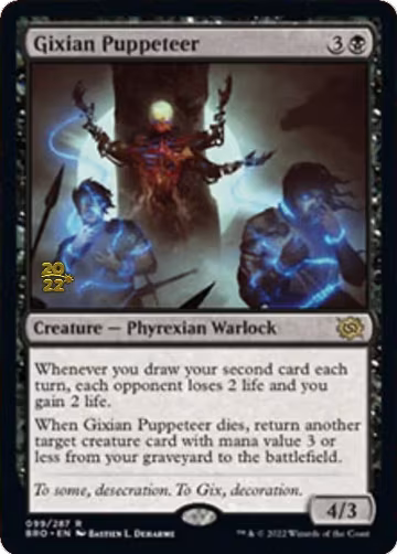 Gixian Puppeteer (99), Prerelease Cards — Magic card price