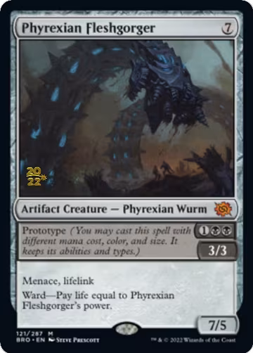 Phyrexian Fleshgorger (121), Prerelease Cards — Magic card price