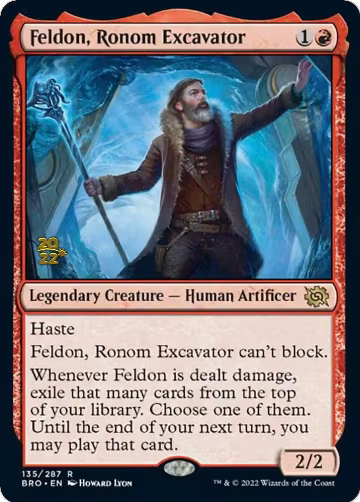 Feldon, Ronom Excavator (135), Prerelease Cards — Magic card price
