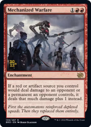 Mechanized Warfare (139), Prerelease Cards — Magic card price