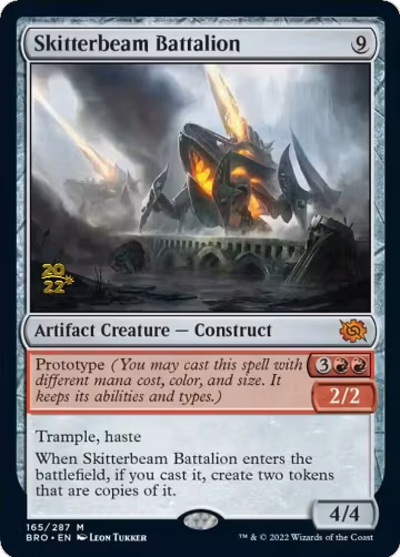 Skitterbeam Battalion (165), Prerelease Cards — Magic card price