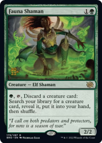 Fauna Shaman (179), Prerelease Cards — Magic card price