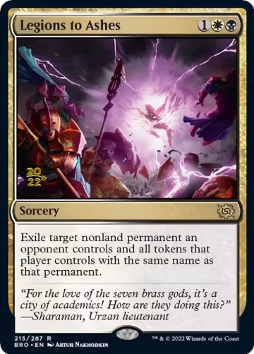 Legions to Ashes (215), Prerelease Cards — Magic card price