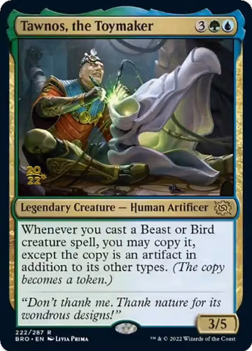 Tawnos, the Toymaker (222), Prerelease Cards — Magic card price