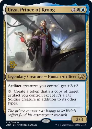 Urza, Prince of Kroog (226), Prerelease Cards — Magic card price