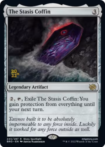 The Stasis Coffin (245), Prerelease Cards — Magic card price