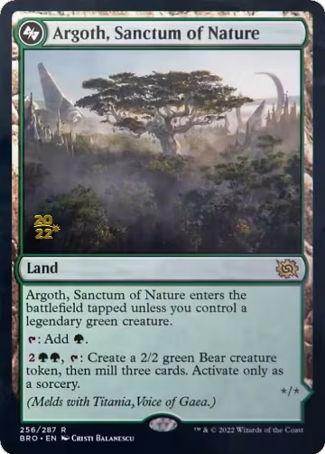Argoth, Sanctum of Nature (256), Prerelease Cards — Magic card price