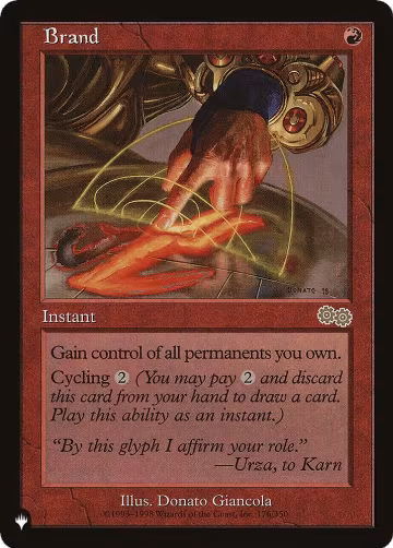 Brand (176/350), The List Reprints — Magic card price