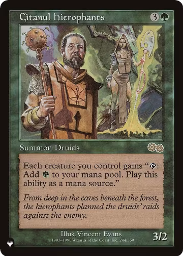 Citanul Hierophants (244/350), The List Reprints — Magic card price